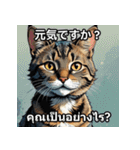 ネコたちのいろんな気分（個別スタンプ：18）