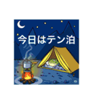山にカエル(①主に下界との連絡用スタンプ)（個別スタンプ：15）