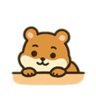 ハムスターカップル会話（個別スタンプ：16）