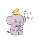 ぞうさんとタイ語スタンプ（個別スタンプ：6）