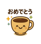 コーヒーカップのささやき（個別スタンプ：4）
