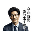 サラリーマン相談スタンプ「報連相」（個別スタンプ：3）
