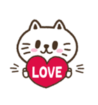 猫野のらまる(文字が大きい1)ずっと使える（個別スタンプ：37）