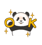 毎日使える！家族の連絡パンダ（個別スタンプ：3）