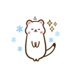 ゆるっと雪国の動物たち（個別スタンプ：37）