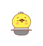 髭のあるヒヨコ”ぴよおじ”の返事（個別スタンプ：32）