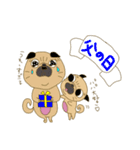 あたちパグのこうめ！！8（個別スタンプ：2）