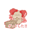 PENOちゃん推し活始めました♡赤色（個別スタンプ：12）