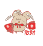 PENOちゃん推し活始めました♡赤色（個別スタンプ：27）