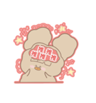 PENOちゃん推し活始めました♡赤色（個別スタンプ：32）
