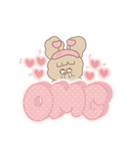 PENOちゃん推し活始めました♡ぴんく色（個別スタンプ：37）