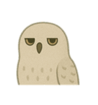ジーっと目 鳥編（個別スタンプ：1）