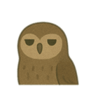 ジーっと目 鳥編（個別スタンプ：8）