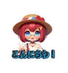 Ayuの帽子大好き（個別スタンプ：4）