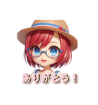 Ayuの帽子大好き（個別スタンプ：8）