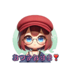 Ayuの帽子大好き（個別スタンプ：10）
