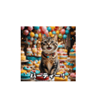 猫とスイーツの日常（個別スタンプ：6）