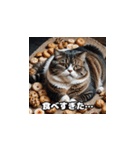 猫とスイーツの日常（個別スタンプ：11）
