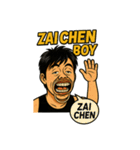 ニュージーランド中洲（ザイチェンBOY）（個別スタンプ：2）