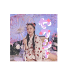えもえも美しい愛理たん♡（個別スタンプ：5）
