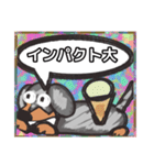 【落書き風2】シルバーダップルのダックス（個別スタンプ：21）