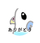 かわいい色んな色のインコちゃん（個別スタンプ：15）