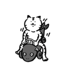 途艸のけっこう使えるユルい猫 part4（個別スタンプ：35）