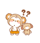 くまろん♡毎日使えるあいさつ＆お返事（個別スタンプ：13）