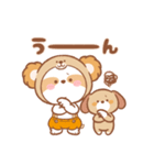 くまろん♡毎日使えるあいさつ＆お返事（個別スタンプ：15）
