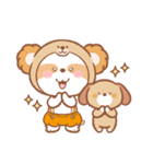 くまろん♡毎日使えるあいさつ＆お返事（個別スタンプ：23）