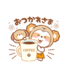 くまろん♡毎日使えるあいさつ＆お返事（個別スタンプ：37）
