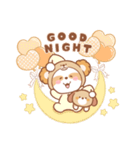 くまろん♡毎日使えるあいさつ＆お返事（個別スタンプ：40）