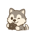 子犬の親友 ❤️（個別スタンプ：1）