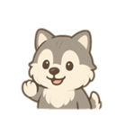 子犬の親友 ❤️（個別スタンプ：3）