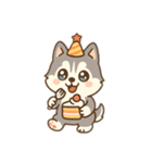 子犬の親友 ❤️（個別スタンプ：10）
