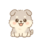 子犬の親友 ❤️（個別スタンプ：12）