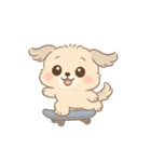 子犬の親友 ❤️（個別スタンプ：14）
