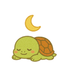 カメさん、うさぎちゃんに恋してる（個別スタンプ：6）