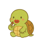 カメさん、うさぎちゃんに恋してる（個別スタンプ：8）