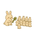 カメさん、うさぎちゃんに恋してる（個別スタンプ：11）