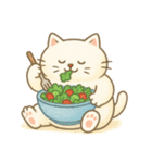 まるまる猫、スリムになる！？（個別スタンプ：2）