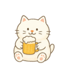 まるまる猫、スリムになる！？（個別スタンプ：3）