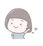 旅する女の子の日常スタンプ（個別スタンプ：4）