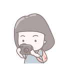 旅する女の子の日常スタンプ（個別スタンプ：15）