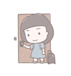 旅する女の子の日常スタンプ（個別スタンプ：17）