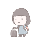 旅する女の子の日常スタンプ（個別スタンプ：27）