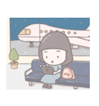 旅する女の子の日常スタンプ（個別スタンプ：32）