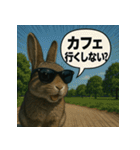 【北信弁】するしないラビットくん。（個別スタンプ：15）