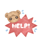 ベビーベアの子育てスタンプ（新生児編）（個別スタンプ：37）