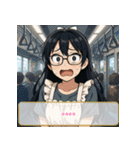 ファッション迷子の委員長（個別スタンプ：10）